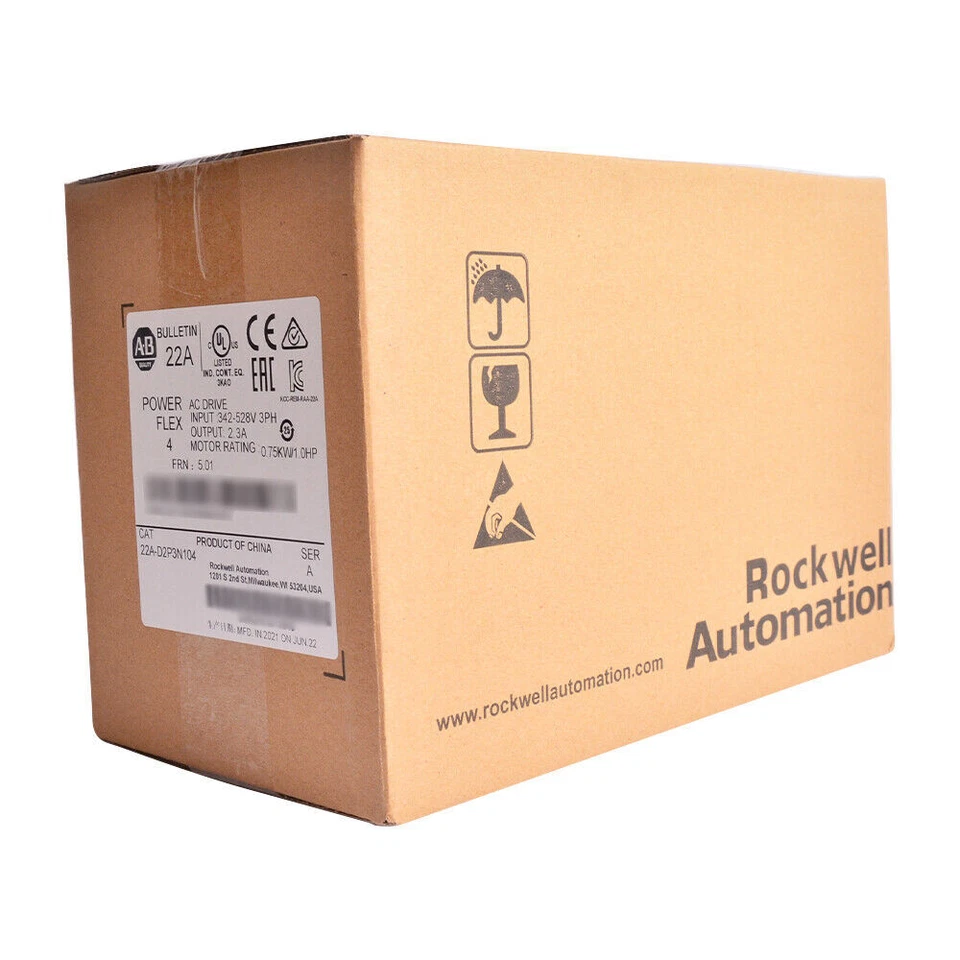 22B-D2P3N104 /A NEW Sealed AB 22B-D2P3N104 /A Powerflex 40 AC Drive Fast Ship HT - Image 4 of 4