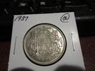 1937 - Canada half dollar - Silver - Canadian 50 cent
