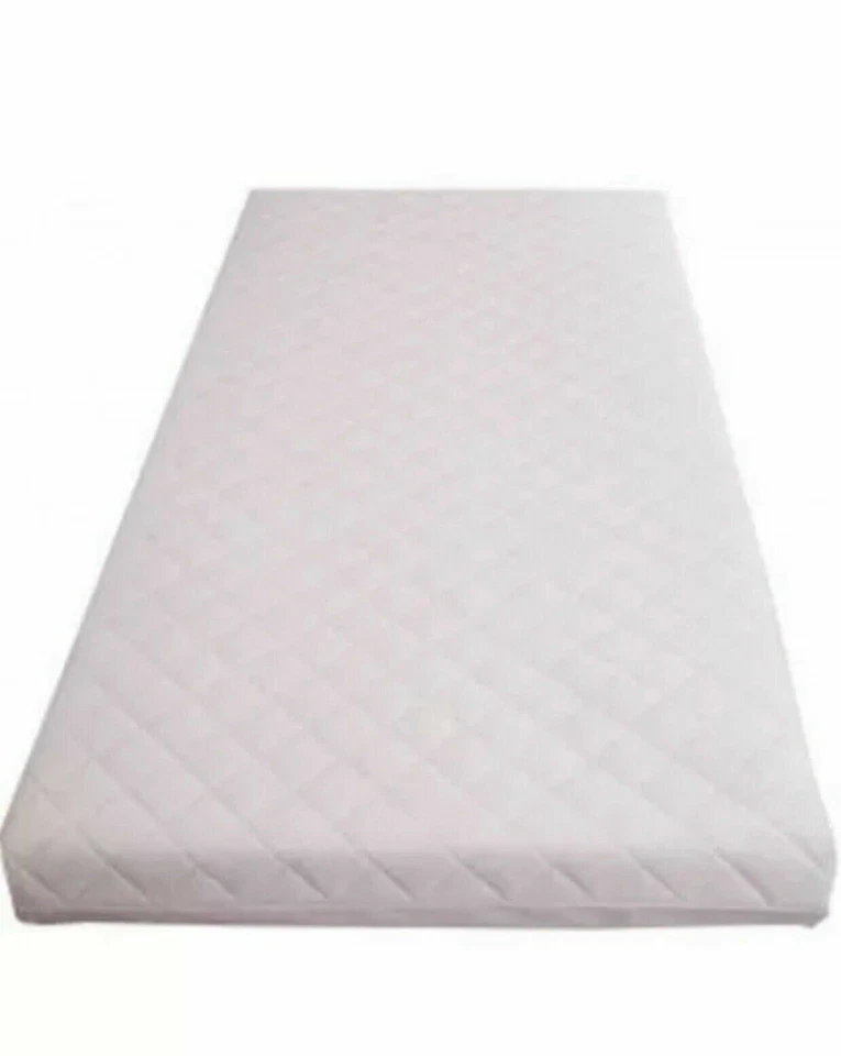 Mamas & Papas 95 X 65 X 7.5 Travel Cot Mattress Waterproof Zip Cover for Graco,