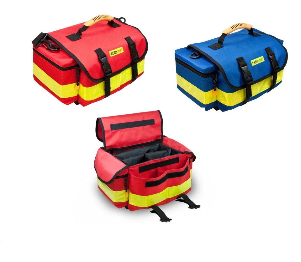 Notfalltasche AEROcase® RBS ROT o. BLAU Rettungsdienst Feuerwehr Notarzt THW FW