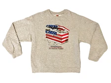 Vintage 90's "HANDYMAN An American Tradition" USA Flag Workman's Sweatshirt - M