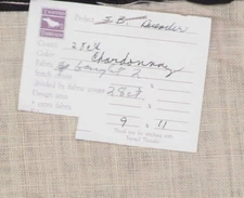 28 ct Cross Stitch Fabric Chardonay French 9x11" Cashel Linen Twisted THreads