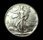 1941 D Walking Liberty Half Dollar 50 Cents High Grade