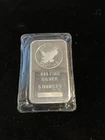5oz .999 Fine Silver Bar Sunshine Mint Sealed Mint Mark SI Lot C