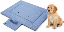 Water-Repellent Dog Mat, 27.6 X 19.7 in Outdoor Dog Bed with Space Cotton, Stain