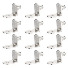 Shelf support pin, 6mm L shaped support, wardrobe shelf, bracket 40pcs