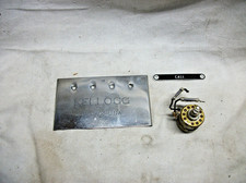 Kellogg 4-3/4" x 2-3/4" heavy stainless steel plate, etc.