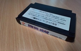 FC Metal Gear (Complete in box) (Japan Ver.)  KONAMI SOLID GAME NINTENDO FAMICOM
