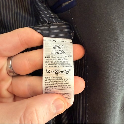 Blazer coupe standard Banana Republic taille 42L - Photo 5/6