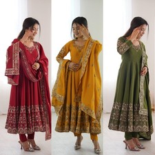 Salwar Kameez Pakistani Indian Wedding Wear Party Dress Bollywood Anarkali Suit