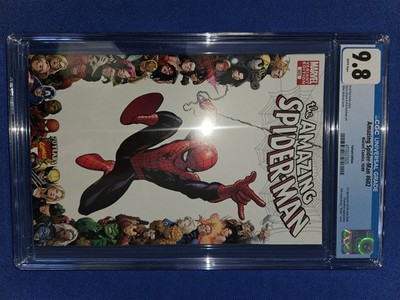 Amazing Spider-Man #602 CGC 9.8 White Pages 70th Anniv Variant 1st Slyde
