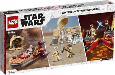LEGO Star Wars 66674 Skywalker Adventures Pack 3 In 1 - New Factory Sealed NIB
