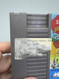 Nintendo NES (1985) The Simpsons Bart vs. the Mutants *Pre-Owned* Free Shipping