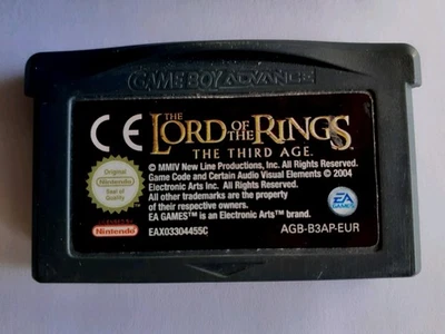 Le Seigneur des Anneaux Le Tiers Âge Nintendo GBA Cartouche BE EUR RPG Tactique - Photo 1/2
