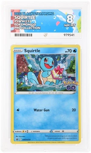 Squirtle SWSH233 | Pokemon TCG Pokemon GO Black Star Promo | ACE 8