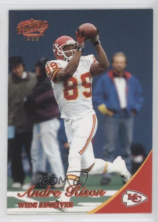 1999 Pacific Gold 180/199 Andre Rison #199 1u9