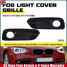For BMW 1 Series F20 F21 LCI 15-19 Sport Front Bumper Fog Light Grill Left+Right