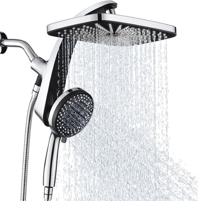 #ad #ad High Pressure Rain Shower Head Combo w Handheld 10 Sprays Magnetic Docking $66.99