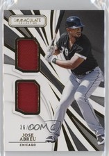 2021 Panini Immaculate Immaculate Duals 36/49 Jose Abreu #ID-JA 0a3