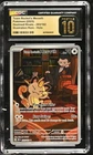 Team Rocket's Meowth 203/182 Illustration Rare - Destined Rivals CGC 10 Pristine