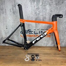 Nuovo! Telaio disco carbonio 56 cm feltro AR Advanced Team Rally 2020 700c arancione