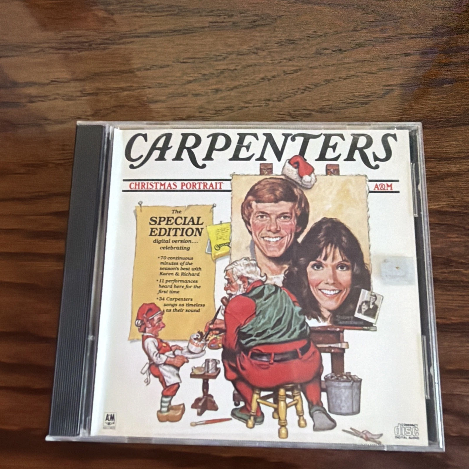Christmas Portrait by Carpenters (CD, 1990)