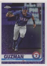 2019 Topps Chrome Purple Refractor 33/299 Ronald Guzman #40 0g4