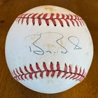 Barry Bonds Signed Autographed National League Baseball Ball JSA COA Toning