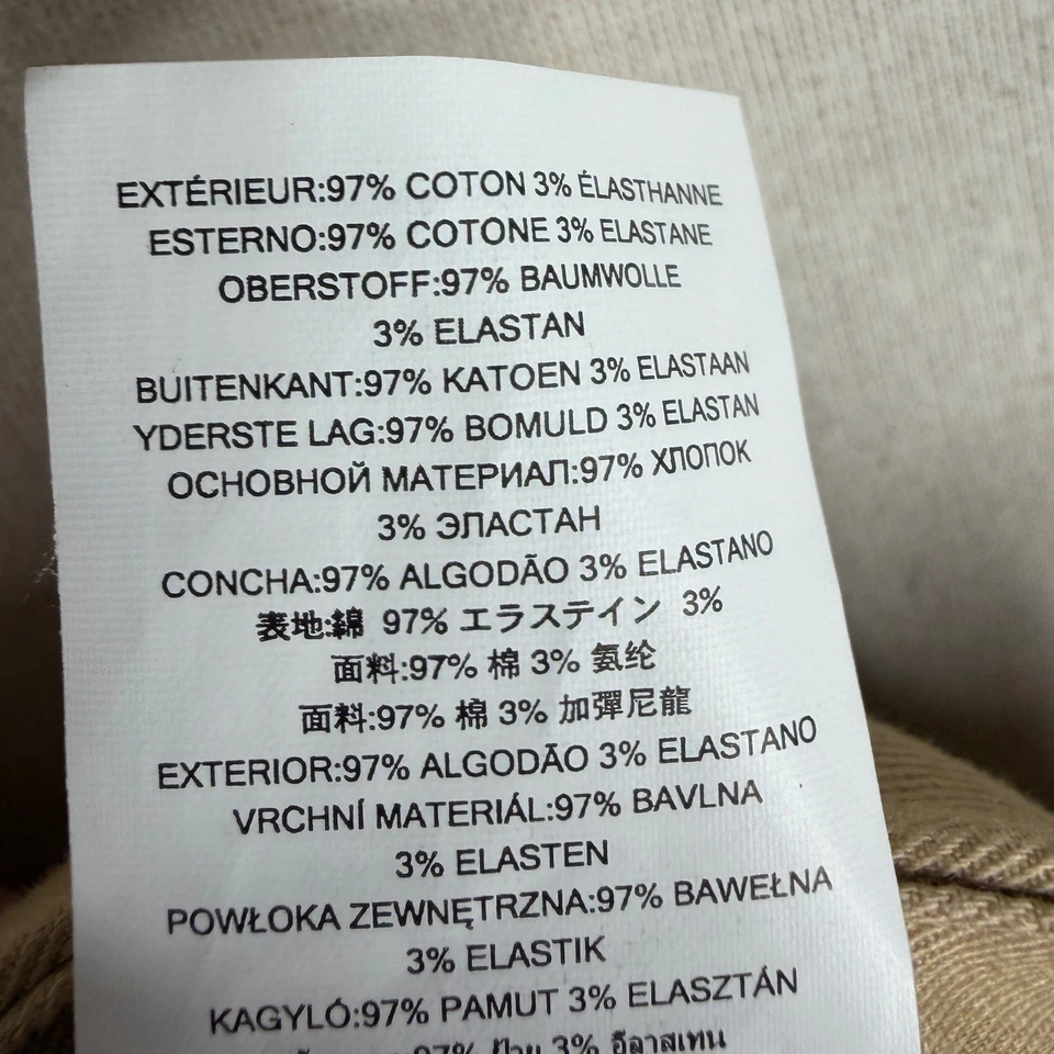 Pantalones cortos para mujer Michael Kors talla 14W beige Foto 3 de 4