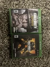 Two Xbox One Games Call Of Duty Black Ops And Call Of Duty WWII