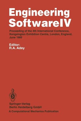R. A. Adey | Engineering Software IV | Taschenbuch | Englisch (2014) | xiv