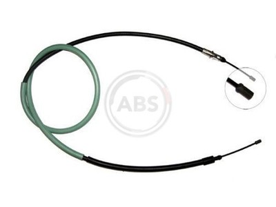 HELLA PAGID 8AS 355 663-521 Cavo Freno Di Stazionamento AS6352 - Compatibile Con Citroën, Ricambio Auto Di Qualità