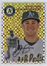 2023 Topps Chrome Platinum Anniversary X-Fractor Jonah Bride #63 18vm