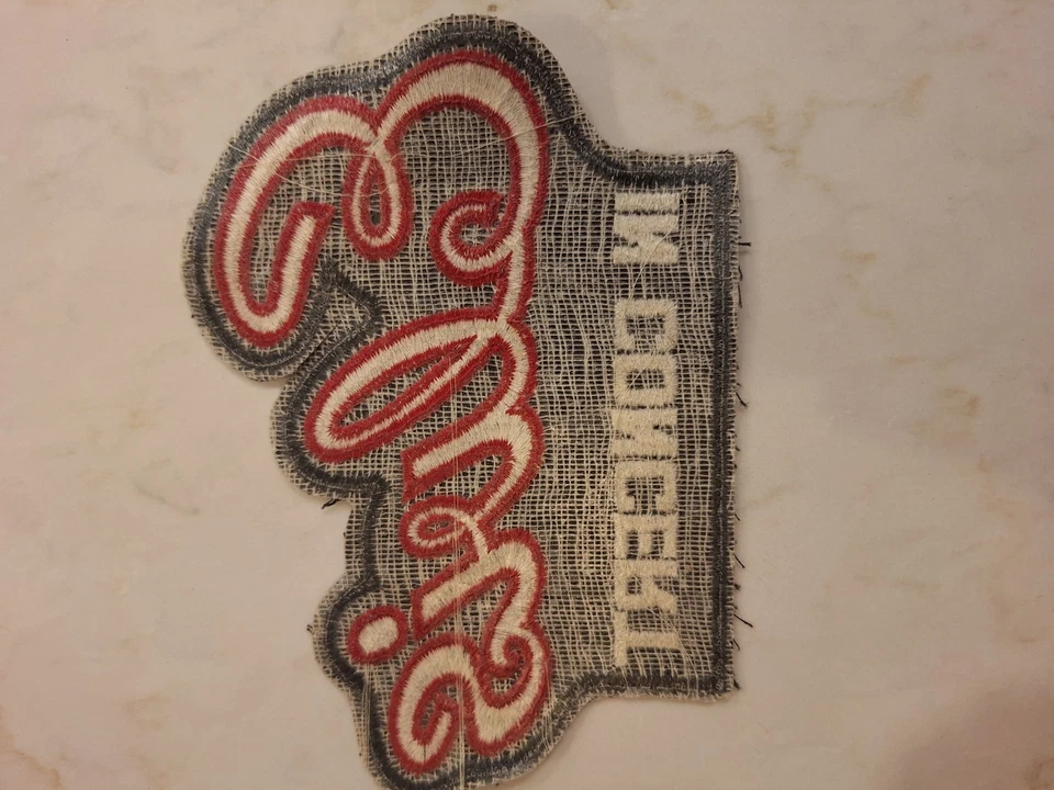 * Vintage - ELVIS Concert patch- USA Made HOWE Athletic Apparel - LOOKS Unused - Image 2 of 2