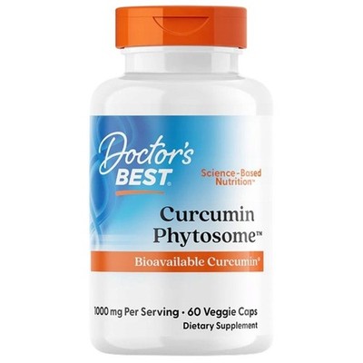 Doctor's Best Curcumin Phytosome Meriva 500 mg - 60 Kapseln
