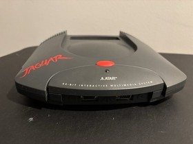 Atari Jaguar Console Only Red Screen Not Working For Parts or Repair As Is READ