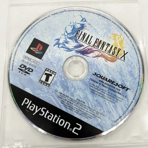 Final Fantasy X 10 Sony Playstation 2 PS2 DISC ONLY- Tested