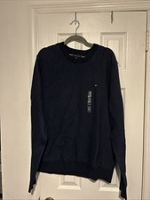 Tommy Hilfiger Nwt Blue Pullover Sweater Pima Cotton Size 2XL NWT