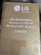 LG 32BN50U-B 31.5" 4K UHD 3840x2160 HDMI DP HDR10 Monitor Black