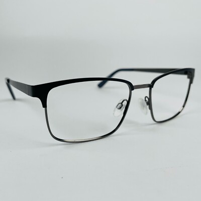 SPECSAVERS Brille SCHWARZ ECKIG Brillengestell MOD: 30690219