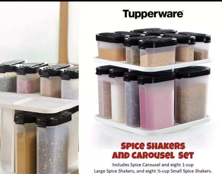 Large Spice Shakers  Spice shaker, Tupperware, Spice things up