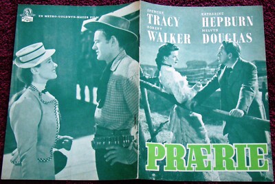 KATHARINE HEPBURN movie booklet for ''Prairie'' (1947)   Spencer Tracy   R. Walker