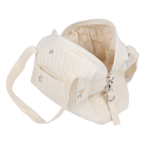 Baby Stroller Organizer Storage Bag Zipper Embroidery Reusable Handbag Nappy Bag - Picture 40 of 60