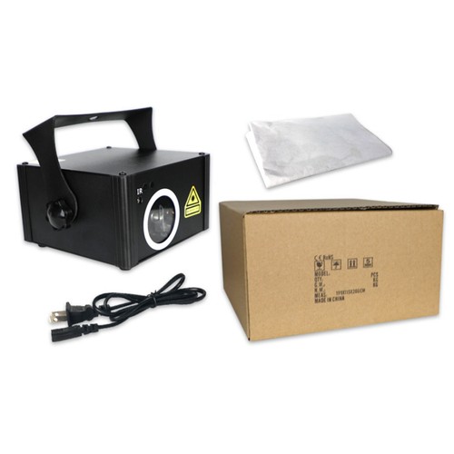 500mW DMX512 Full Color TF Animation Laser Projector DJ Disco Xmas Stage Lights - Picture 7 of 19