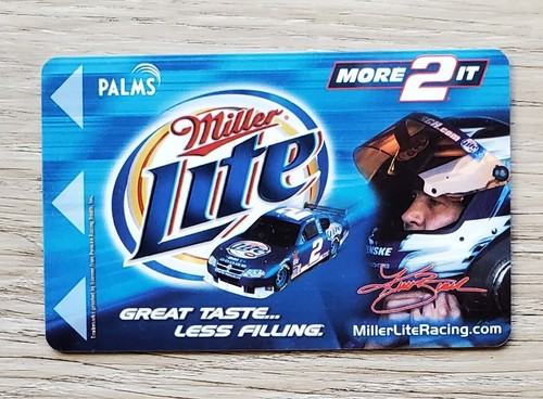 Las Vegas Palms Miller Light Racing Casino Room Key 