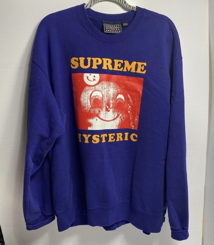 Supreme X Hysteric Glamour L/S Long Sleeve Tee Light Purple SS21
