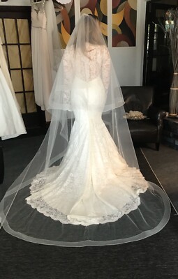 Allure Bridals style 9213 Ivory Size Wedding Satin