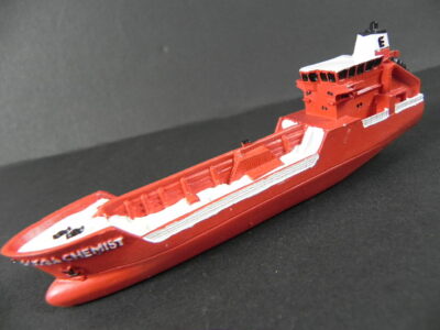 Schiff Modell Chemietanker Alcoa Chemist,12,5 cm Polyresin,Tanker