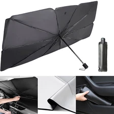 Car Windshield Sun Shade Foldable Umbrella Front Window Cover Visor Umbrella US.