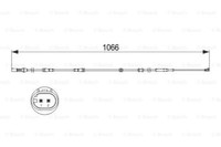 Bosch Warnkontakt, Brembelagverschleiß 1 987 473 501